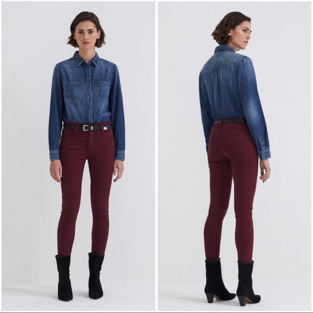AG JEANS The Farrah Skinny Jean